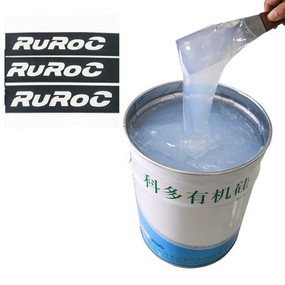 RoHs Fast Curing 6.5 MPa Screen Printing Silicone Ink For Poisoned Ribbons