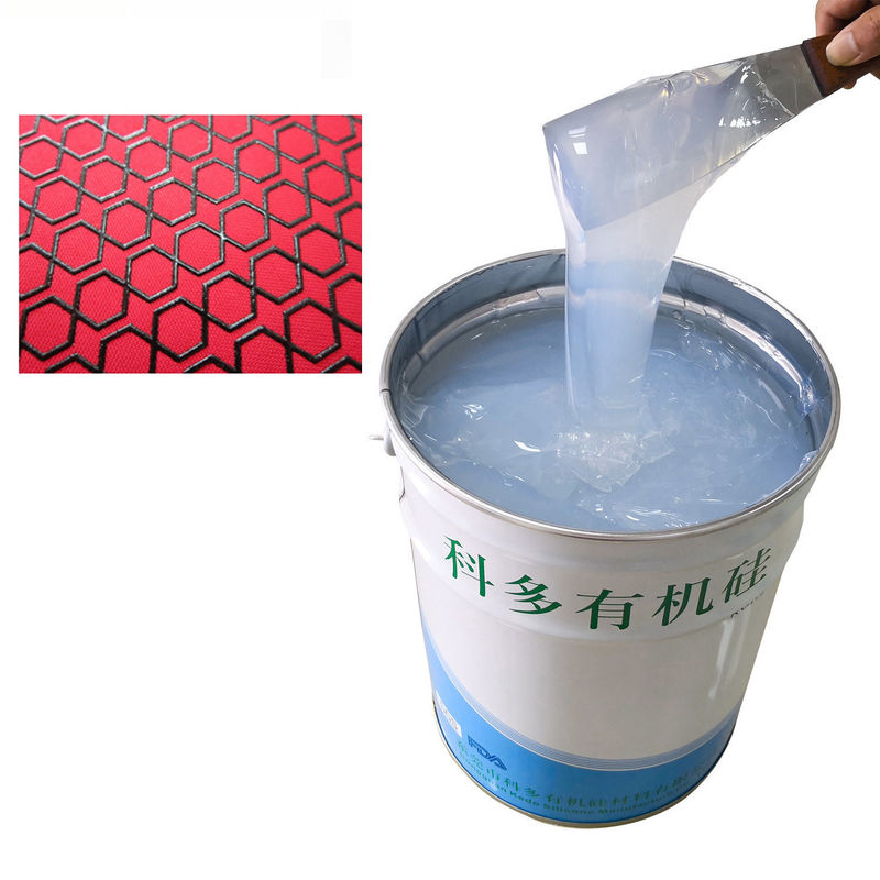 18 Shore A Hardness 8.1 MPa Food Grade High Temp Silicone For Base Coating